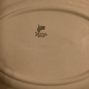 “Maryland” Salem China platter